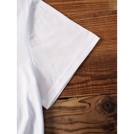 1pc Gradient Three-Stripe TOMMY Printed Women'S Summer Casual Sports T-Shirt Pullover Made of Comfortable And Smooth Polyester And Spandex Short-Sleeve Top.