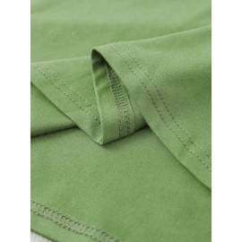 1pc Gradient Three-Stripe TOMMY Printed Women'S Summer Casual Sports T-Shirt Pullover Made of Comfortable And Smooth Polyester And Spandex Short-Sleeve Top.