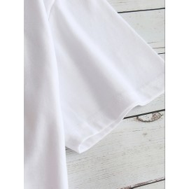 Plus Size - Women'S Plus Size Halloween T-Shirt - Casual Crew Neck Short Sleeve with Jack-O'-Lantern Print, Black, 1-8XL, All-Season Comfort, Halloween Clothing | Halloween Apparel | Stretchable Fabric